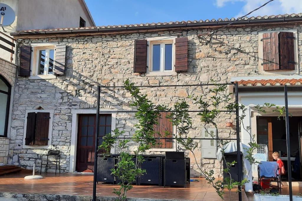Holiday Home For 8 People, Pool + Sea View Vilanija Экстерьер фото