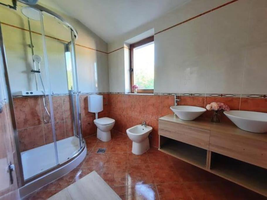 Holiday Home For 8 People, Pool + Sea View Vilanija Экстерьер фото